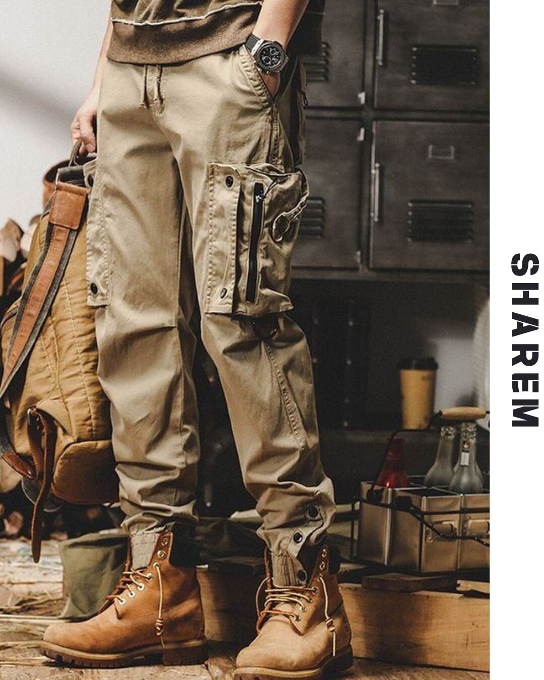 Velvet Thickened Workpants B0195