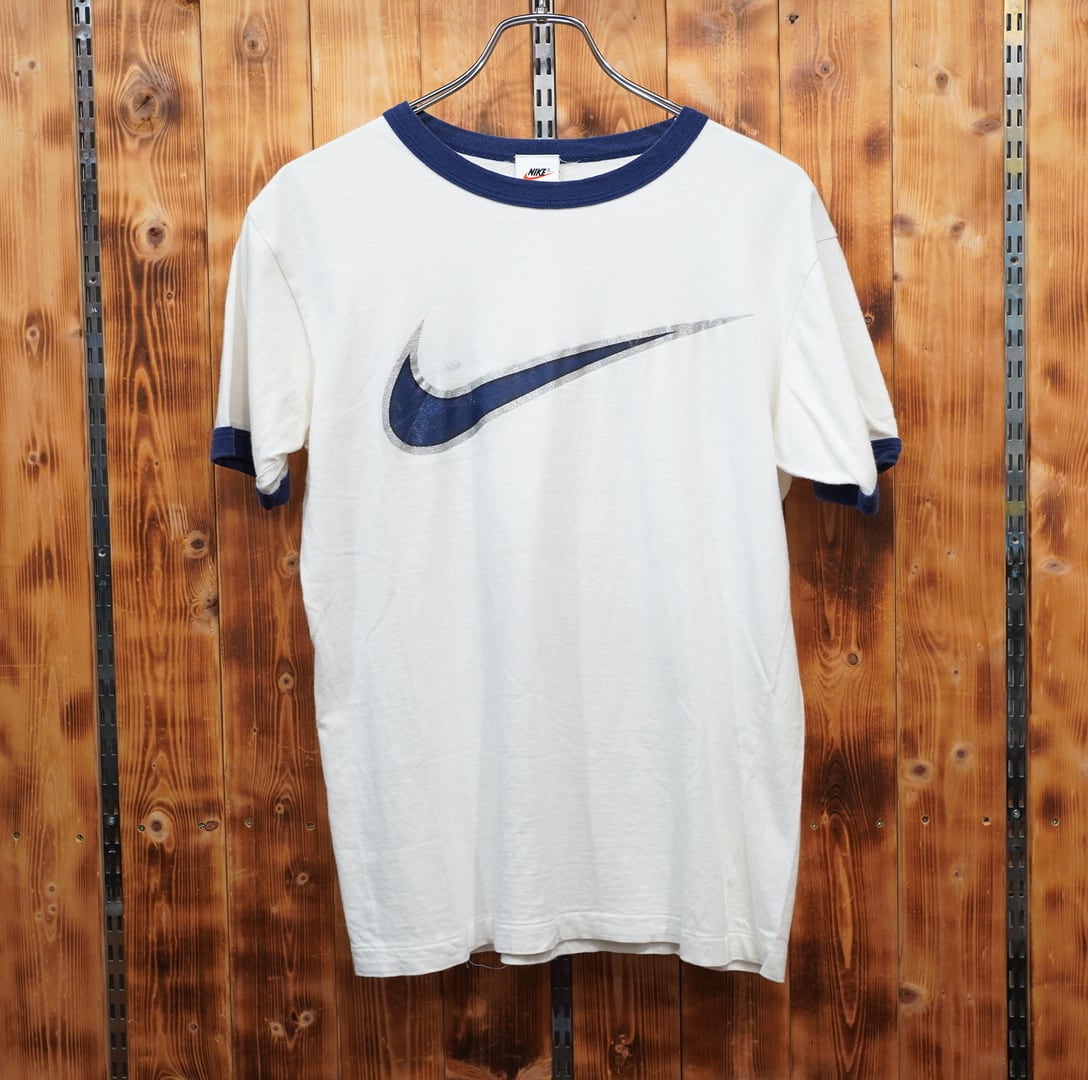 90s nike リンガーTシャツ M/ナイキ