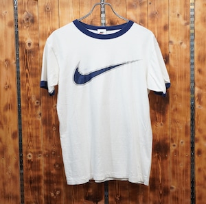90s nike リンガーTシャツ M/ナイキ