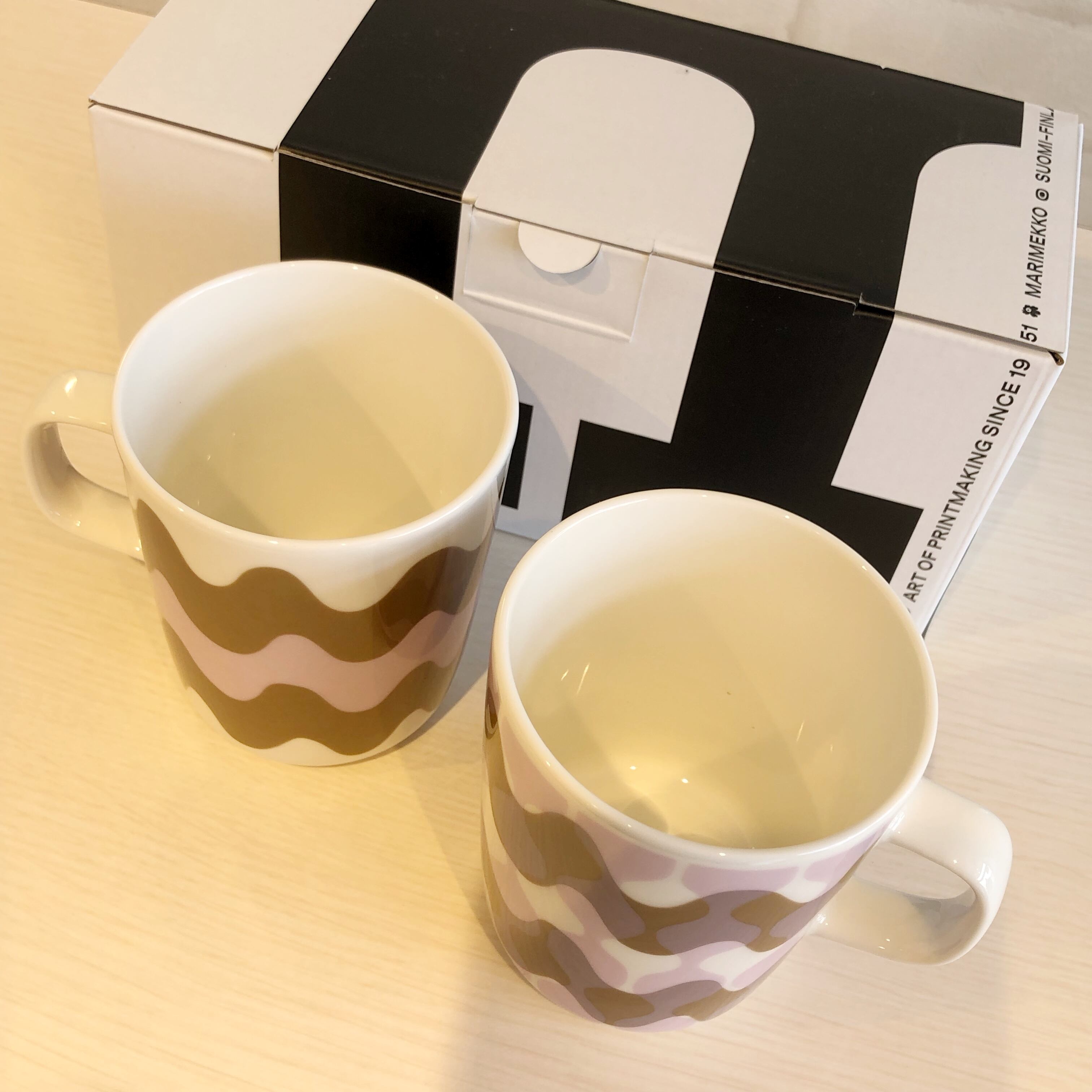 marimekko(マリメッコ)/71690/マグカップ2個セット(250ml) | QREEQ