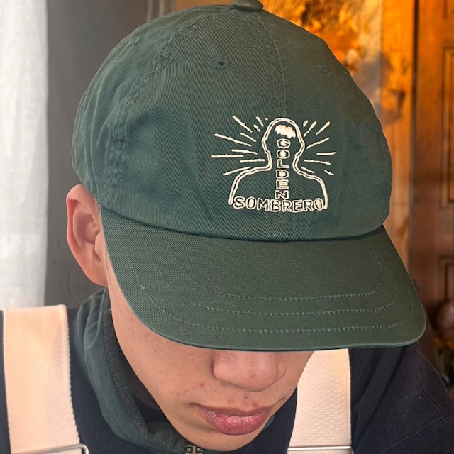 Golden Sombrero Logo CAP Green