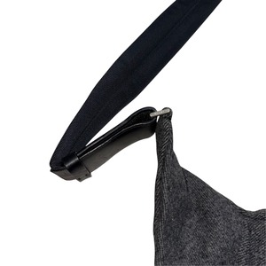 vintage PRADA wool crossbody bag