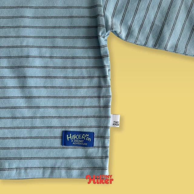 《送料無料》予約:ルーカス配色ストライプT【TinyHiker】