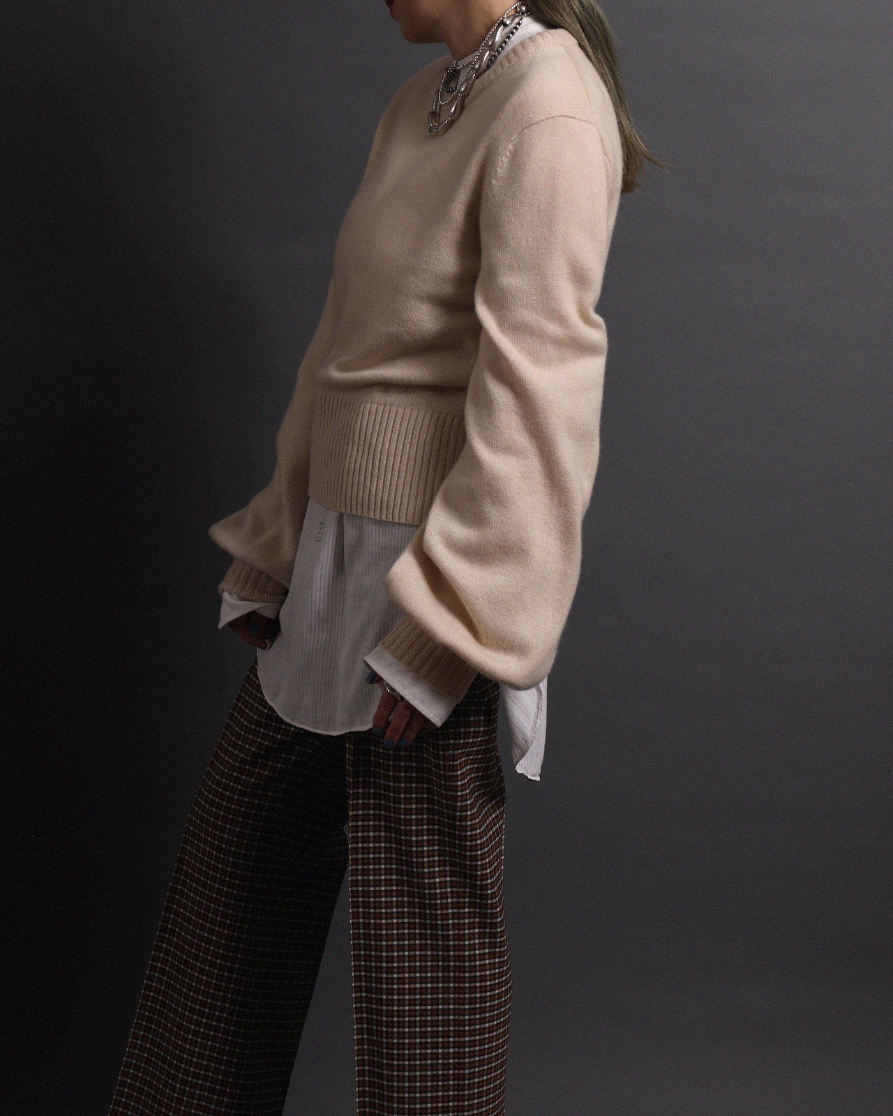 Chloe / Volume Sleeve Knit