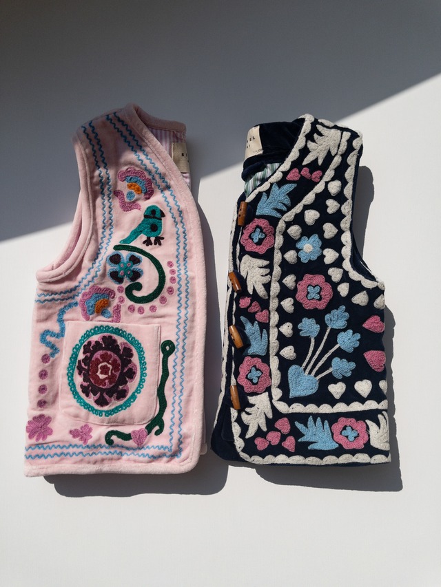 《即納》SISSEL MINI / CAIA MINI VEST - Leftover Fabric Rose