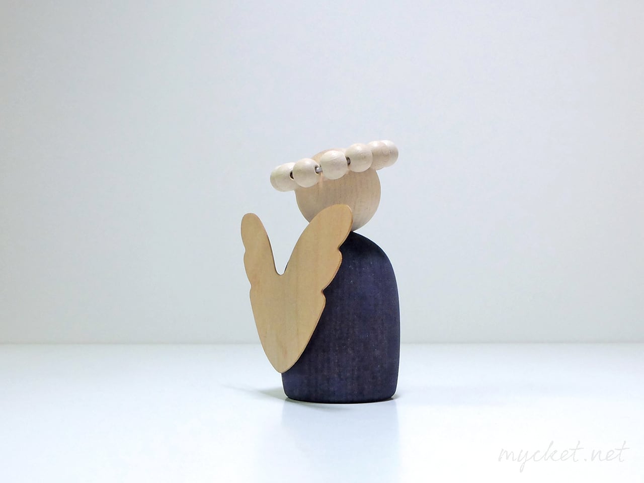 aarikka「天使のオブジェ」（ユーズド/木製品/ENKELI/アーリッカ