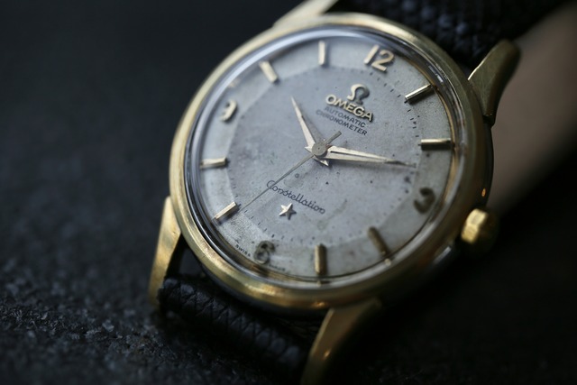 【OMEGA】 1961年製 オメガ コンステレーション 12角 飛びアラビアインデックス ノンデイト 自動巻き / Vintagewatch / constellation / Cal.551