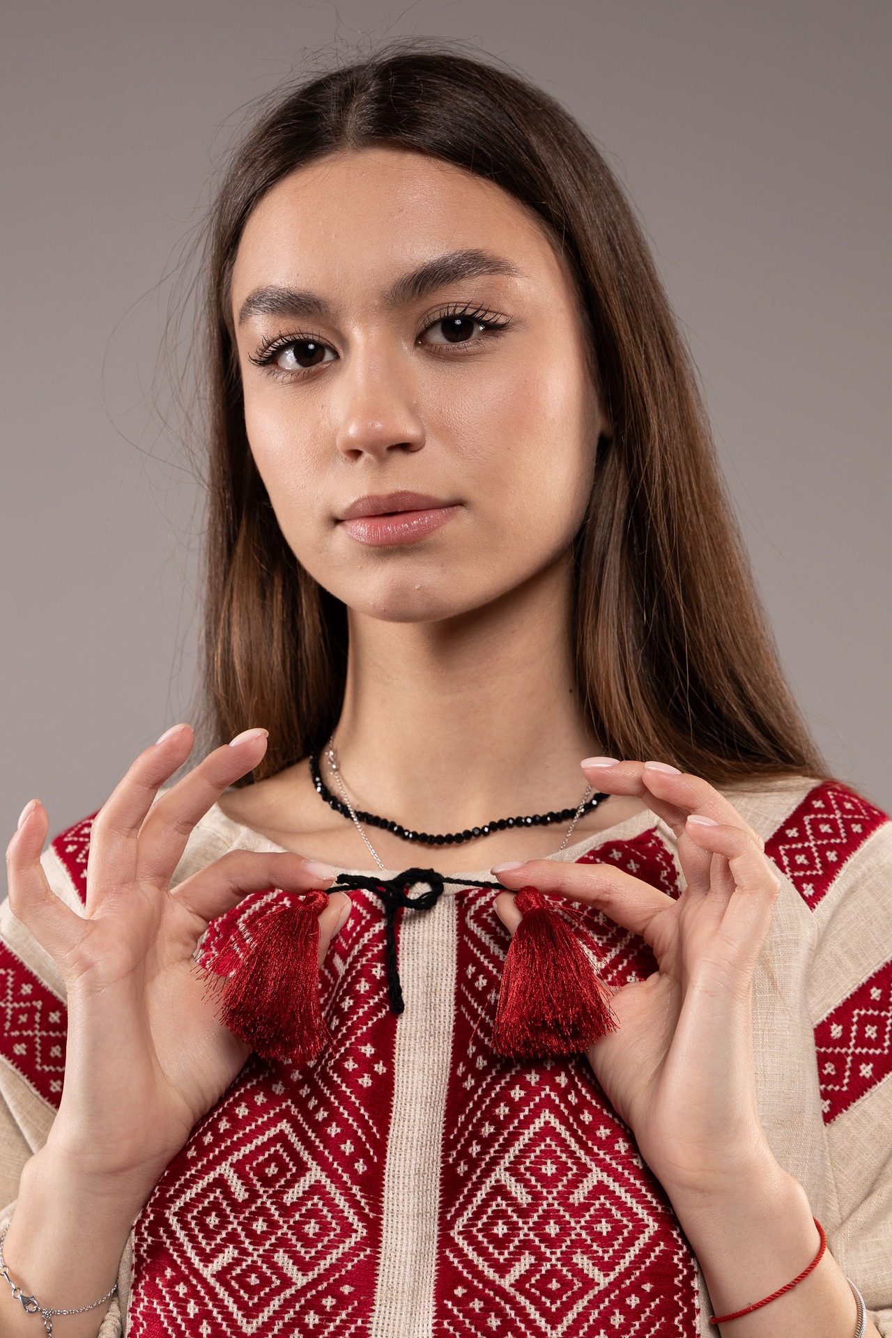 ウクライナ刺繍ヴィシヴァンカ　手刺繍　レディース・フリーサイズ - 9