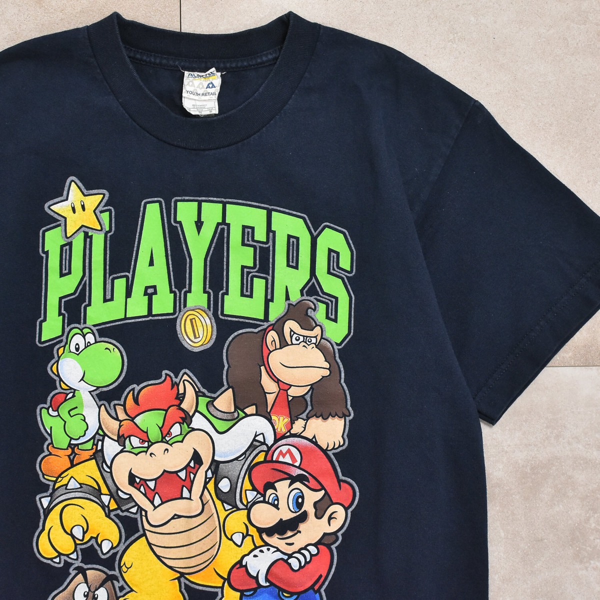 Youth XL 00s SUPER MARIO T-shirt | 古着屋 grin days memory 【公式 