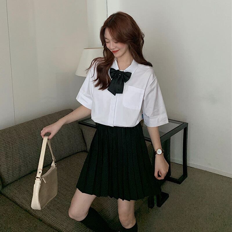 スタイルホワイトシャツ サマールーズ薄手トップス 夏物 萌量不足72584153363