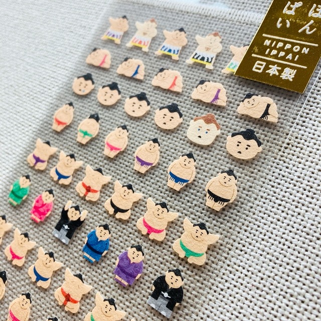 マインドウェイブ　にっぽん いっぱい　おすもうさん　78233 　プチプチシール