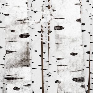 アートポスター / Birch forest No.3　eb215