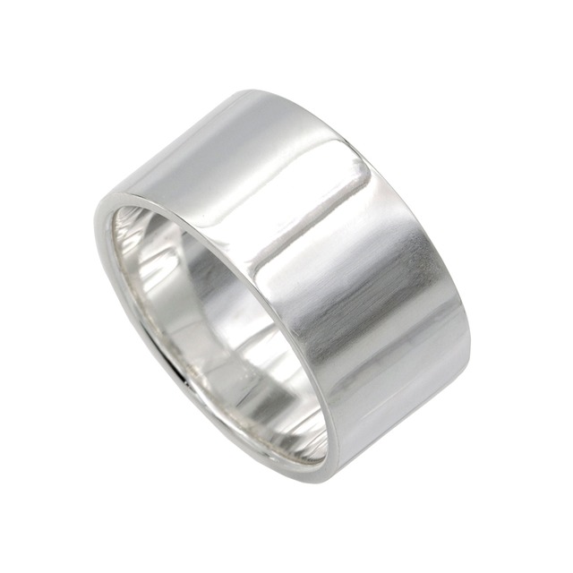 平打ちリング 10mm シンプル定番リング/シルバー925/指輪/リング/ペア 
