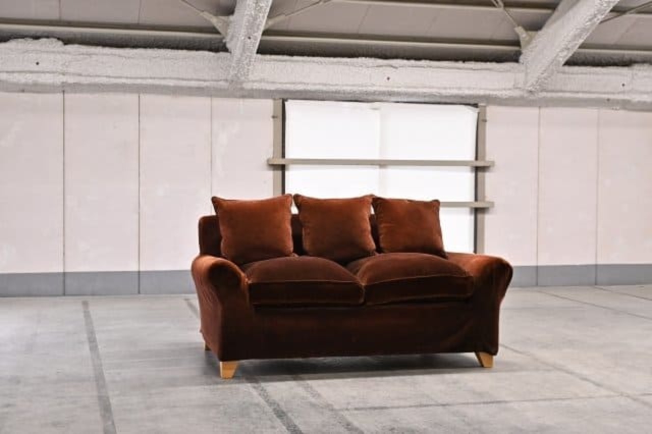 THE CONRAN SHOP/コンランショップ 55万「Haven ヘヴン」2Pソファ 2人掛け ラブソファ カバーリング【中古家具/中古インテリア/USED家具ユーズド家具/リサイクル】