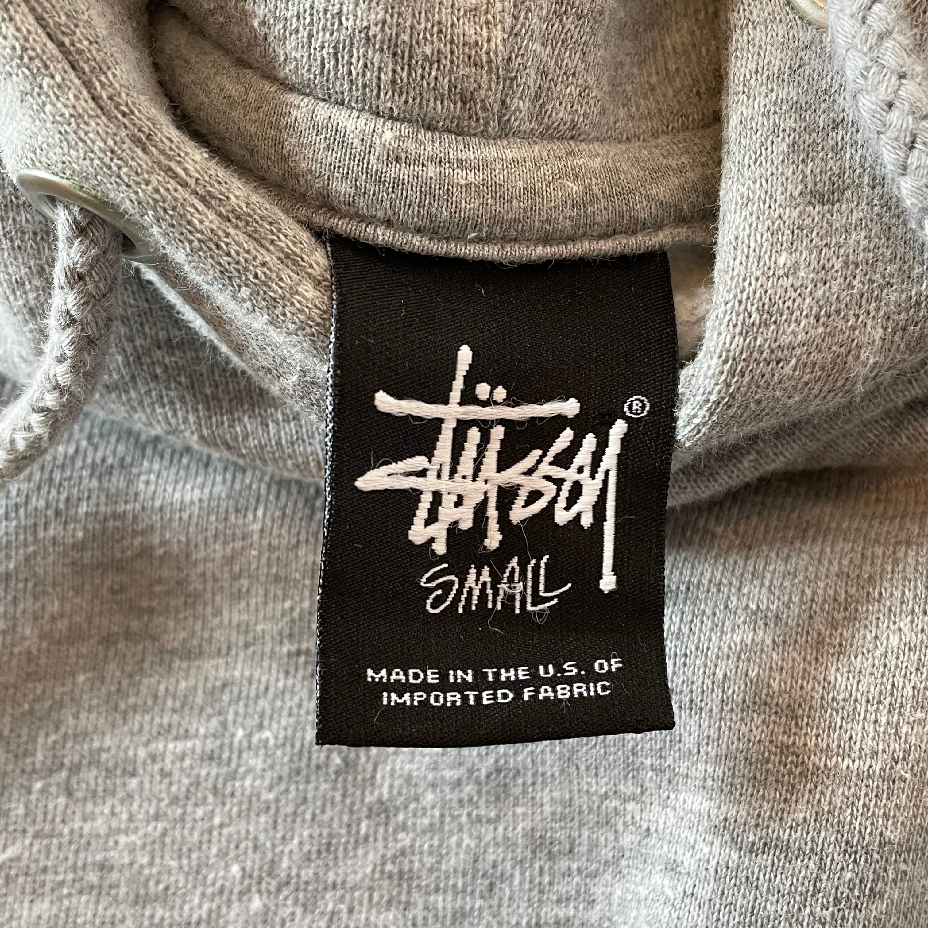 STUSSY】USA製 WORLDTOUR スウェット プルオーバー パーカー ワン