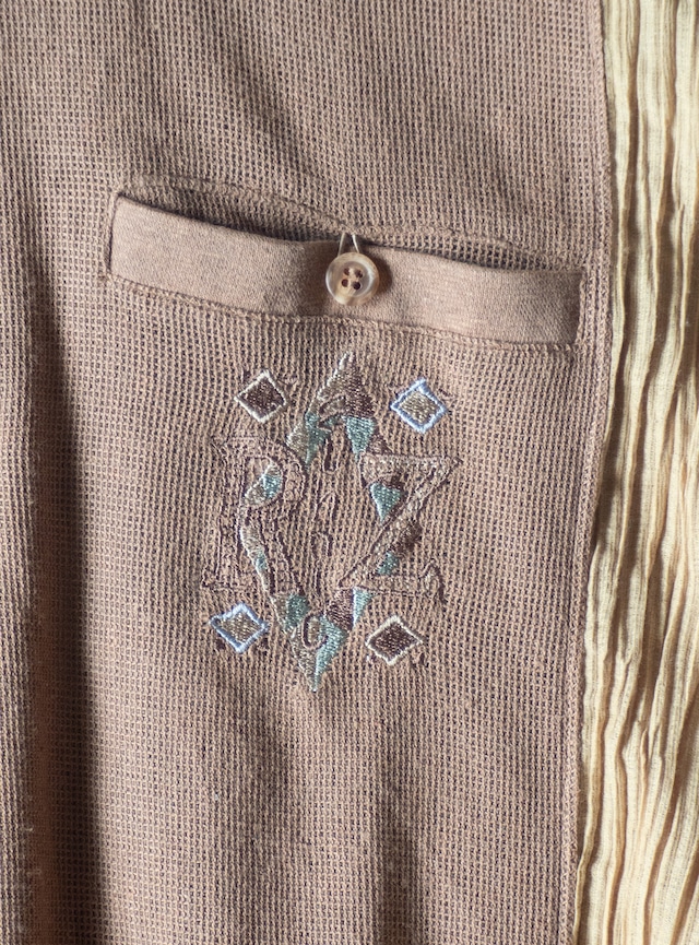 "RUBINOZA" 1990s Combi polo shirt