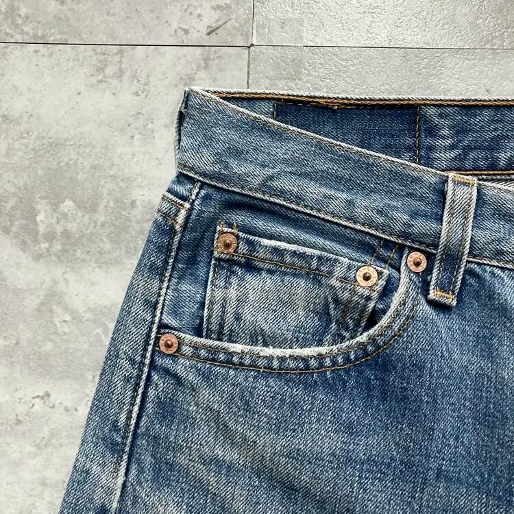 W29 L32】00's US.Levis 501 リーバイス サンベニート工場(553) ボタン