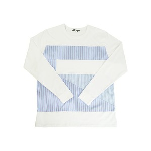 XLサイズのみ/Aloye/アロイ/Shirt Fabrics Long Sleeve Tshirt