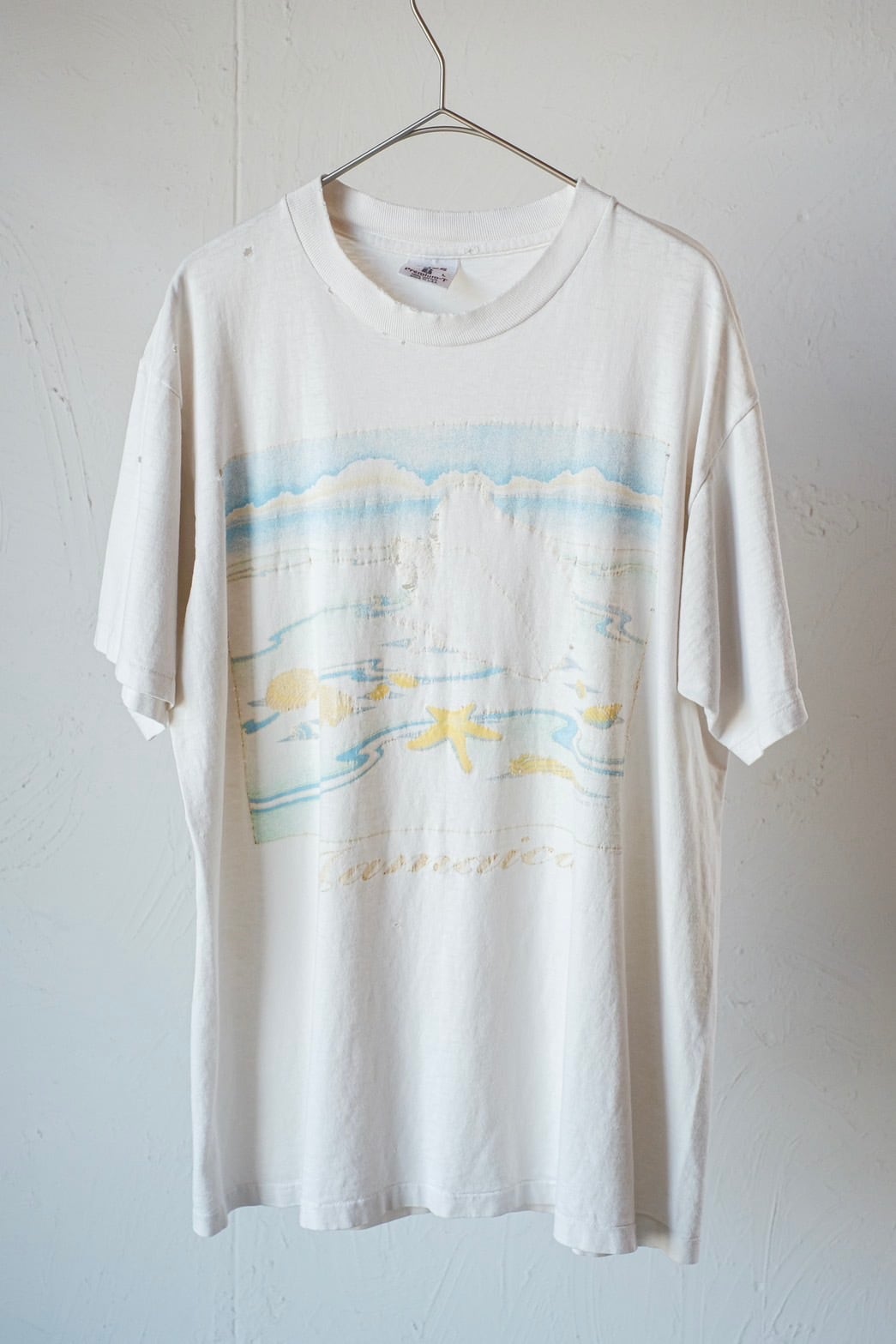 1990s good damage art print t-shirt