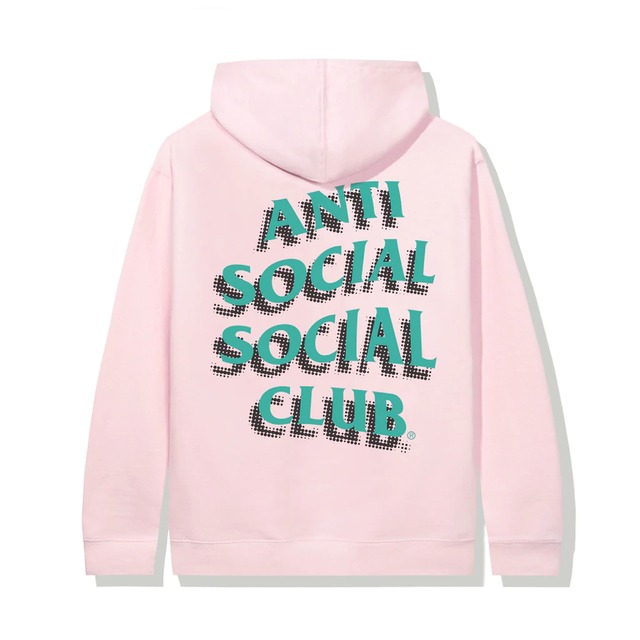 ANTI SOCIAL SOCIAL CLUB  Toned Down Pink Hoodie  PINK