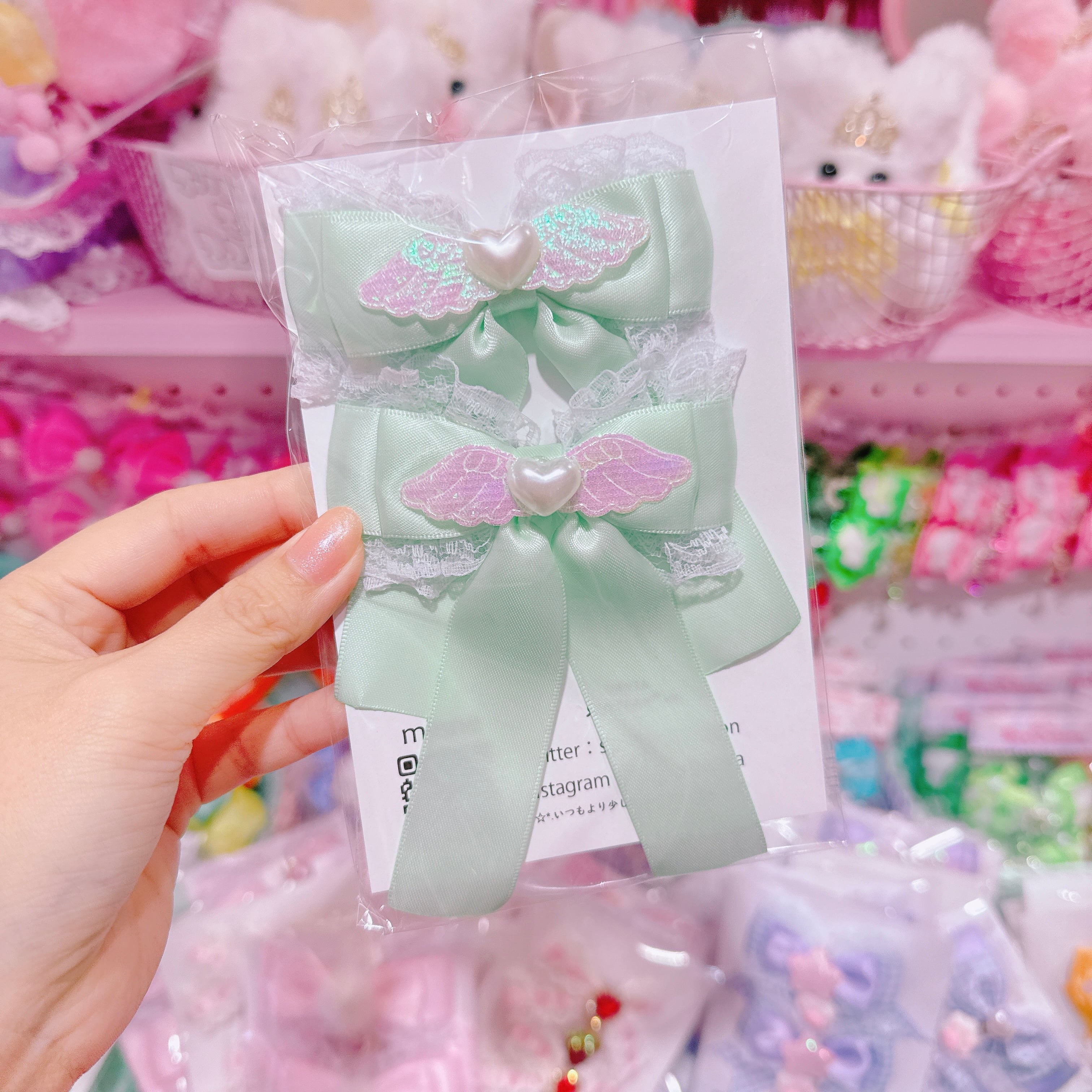 【E10】6-20ツインヘアクリップ