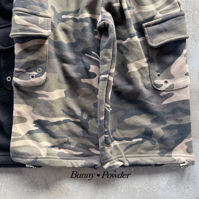 【即納】bunny powder/Light cargo pants(camo/L)