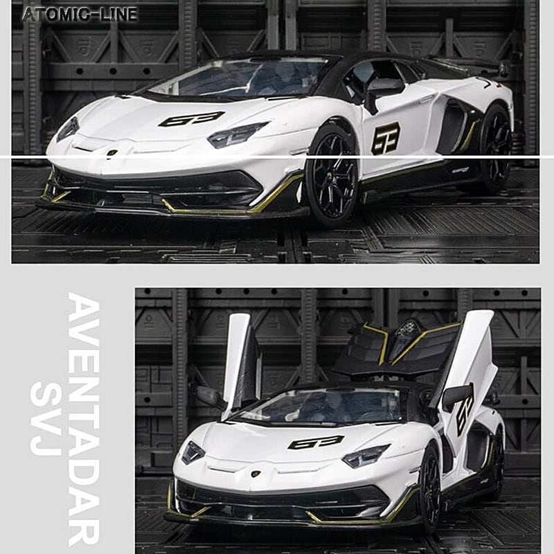 ランボルギーニ SVJ63 アヴェンタドール 1/24 ミニカー 全2色 ライト