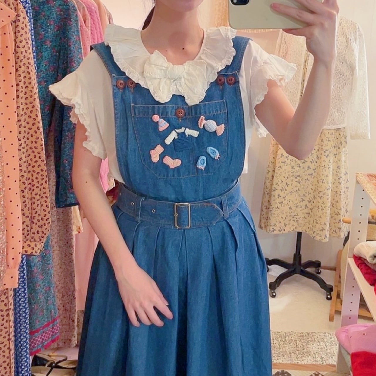 remake ✂︎ twinning with dwarf jumper skirt
