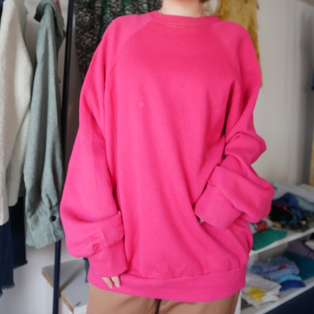 90s US Tultex vivit pink sweat