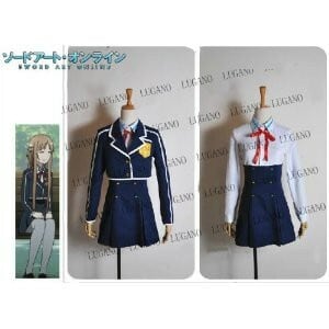 DK1528 ソードアート オンライン アスナ 結城明日奈 　最終話　制服  コスプレ衣装  完全オーダメイドも対応可能 K1528 ソードアート オンライン アスナ 結城明日奈 最終話 制服 風