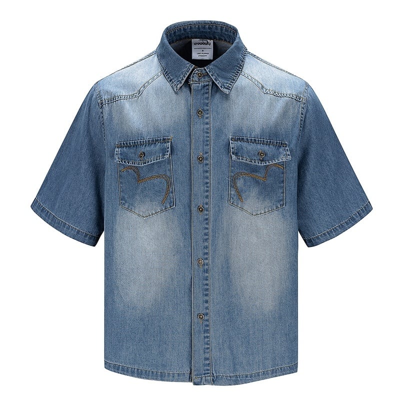 Western denim shirt 3362