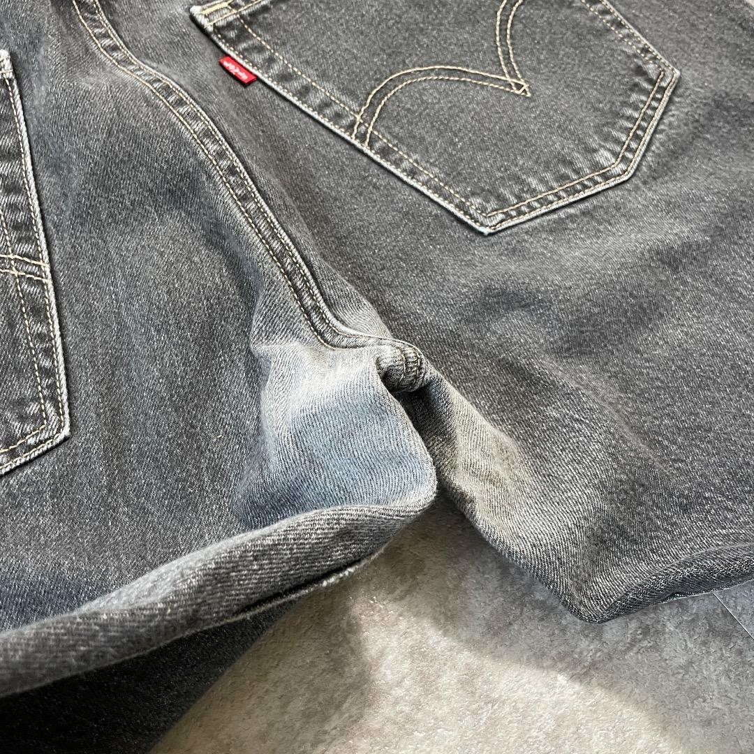 W36 L34】 メキシコ製 usa levi's 先染ブラック 569 | ib2