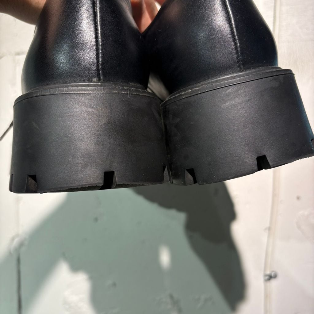 BALENCIAGA バレンシアガ RHINO Derby Shoes レザーシューズ ブラック