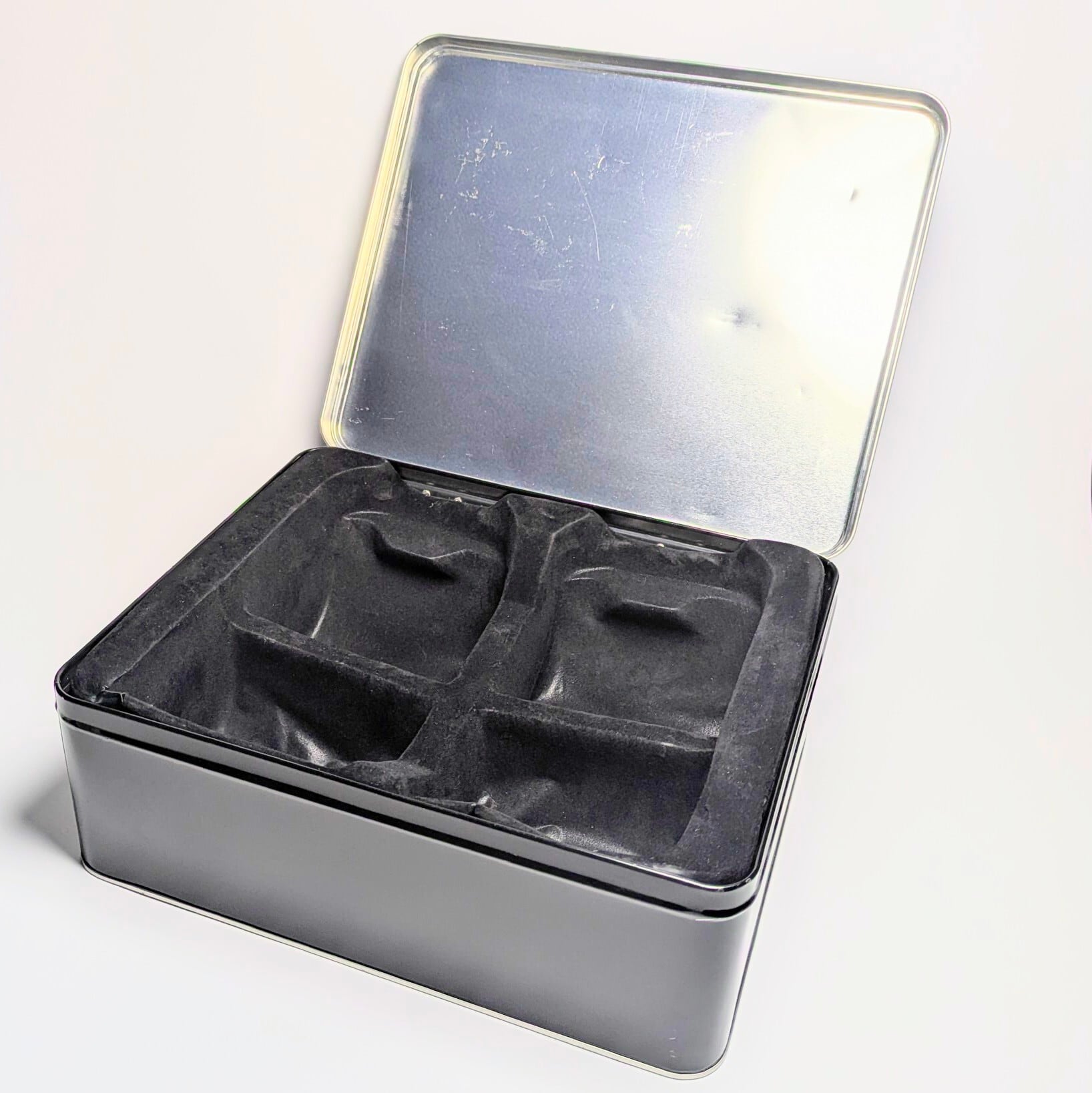 ☆VINTAGE 1997☆【 McDonald's / マクドナルド 】SPECIAL LIMITED McDonald's 1号店デザイン BIGティン缶 〚アメリカン雑貨 アメトイ〛