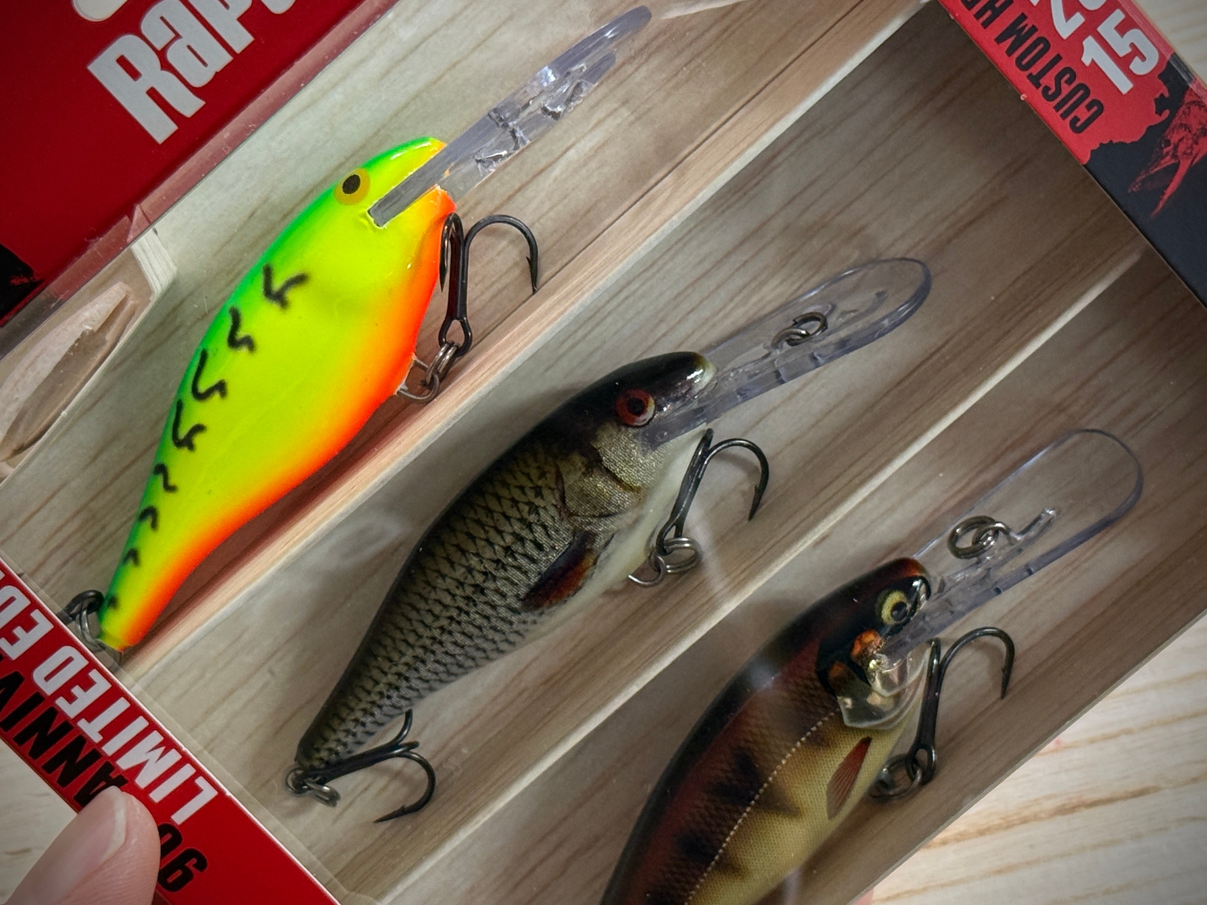 Rapala 90周年記念ルアーキット #90Yrs ShadRap | Fishing Tackle BLUE