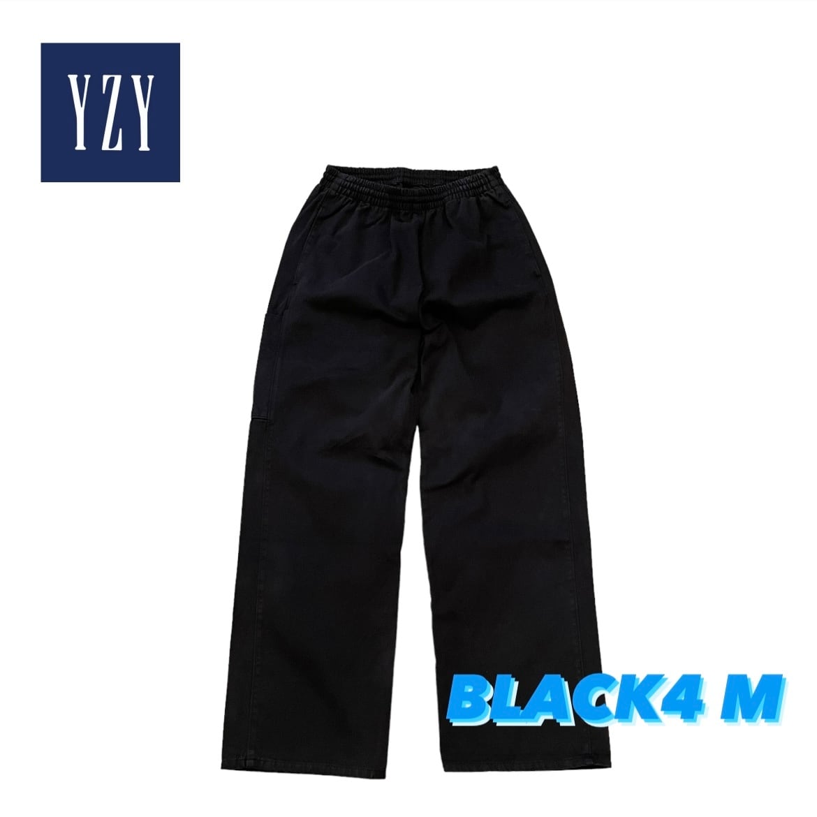 【BLACK 4-M】Dead Stock!! Unreleased!! 2022s Yeezy × Gap "SATEEN PANT"