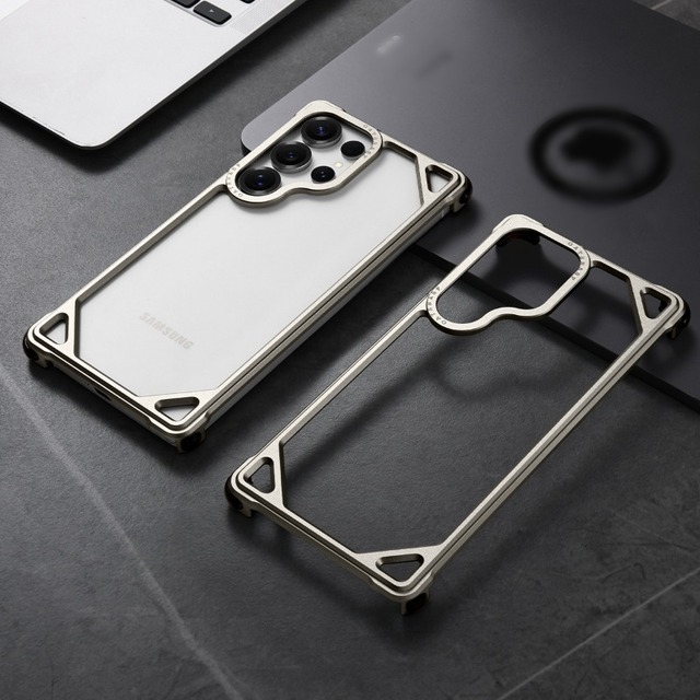 ◆Galaxy S26 Ultra / S25 Ultra◆ Aluminum Alloy Minimal Bumper Case / アルミニウム アロイ ミニマル バンパー スマホケース