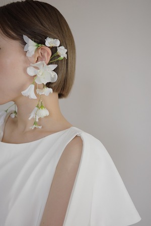 flower ear cuffs