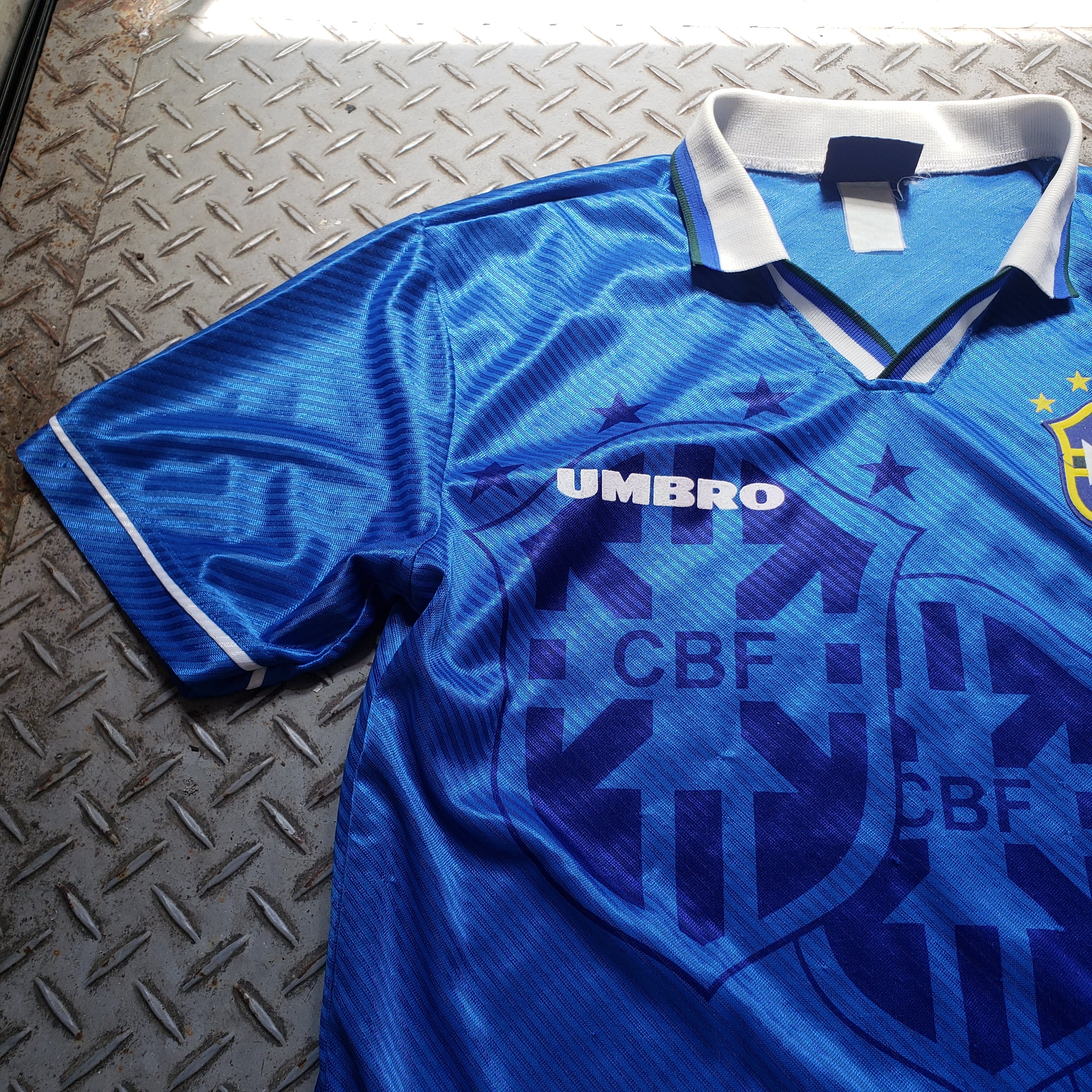 90s UMBRO ブラジル代表　ゲームシャツ