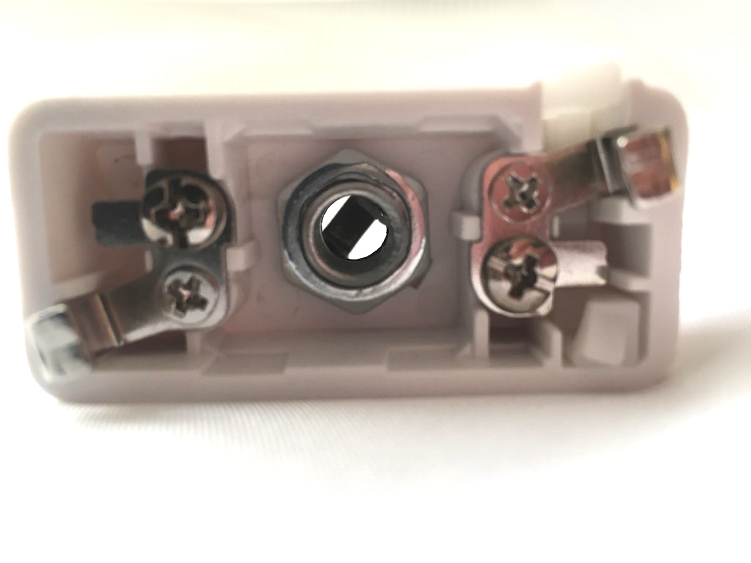 天井照明フック 照明チェーン吊り用フック 角型フック付きシーリング