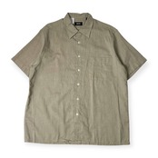 BOSS HUGO BOSS ボス 半袖シャツ L/グリーン系 メンズ