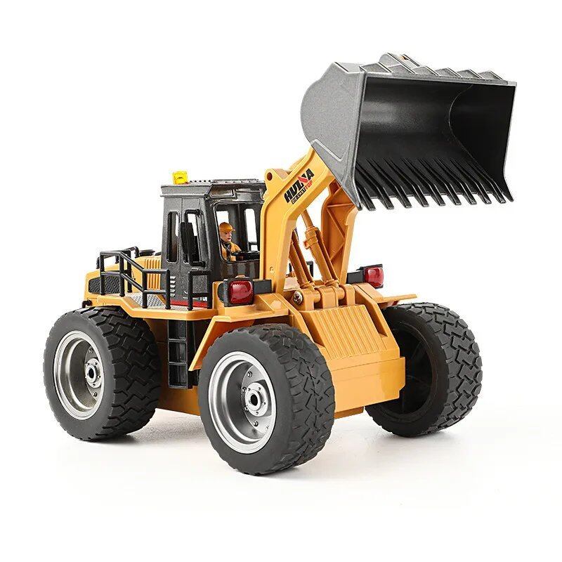 Huina RC カー ワイヤレス 620 ブルドーザー フォークリフト大型電動