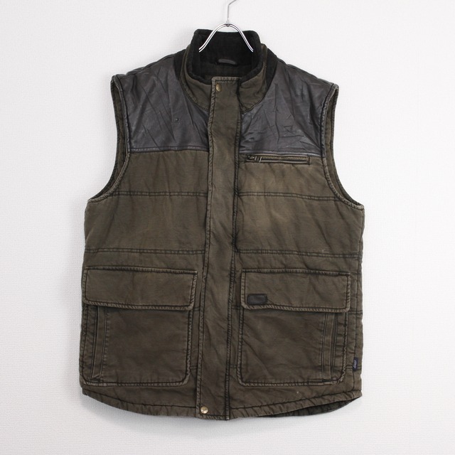 【Caka act2】Vintage  Switching Pattern Padded Best