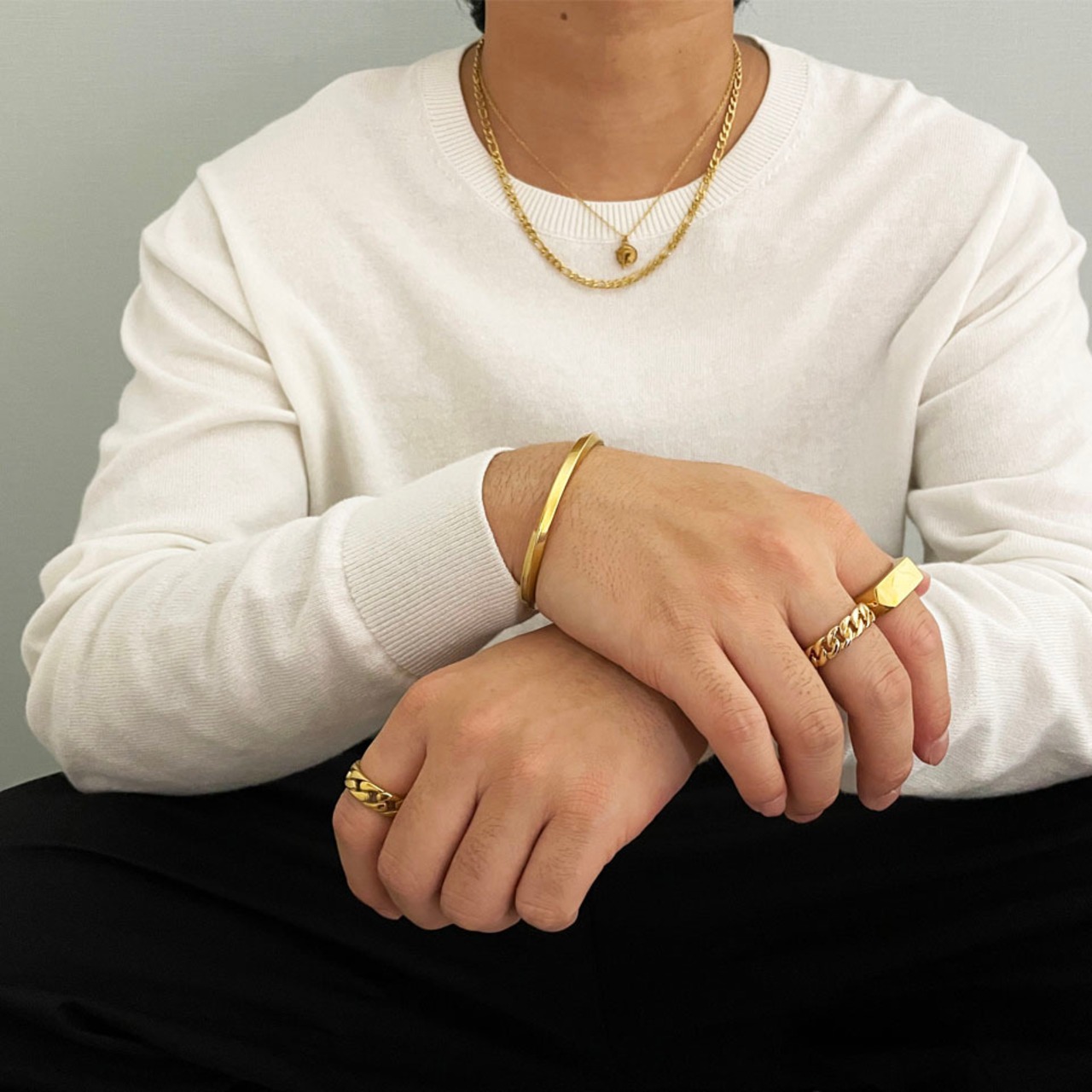 Asymmetry Signet Ring