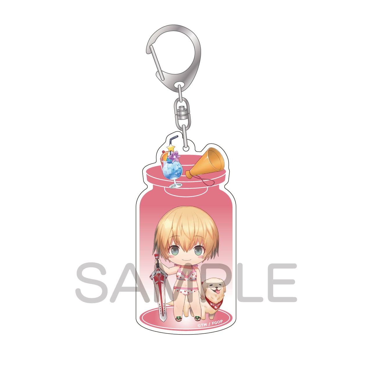 Fate/Grand Order きゃらとりあ アクリルキーホルダー セイバー/ガレス