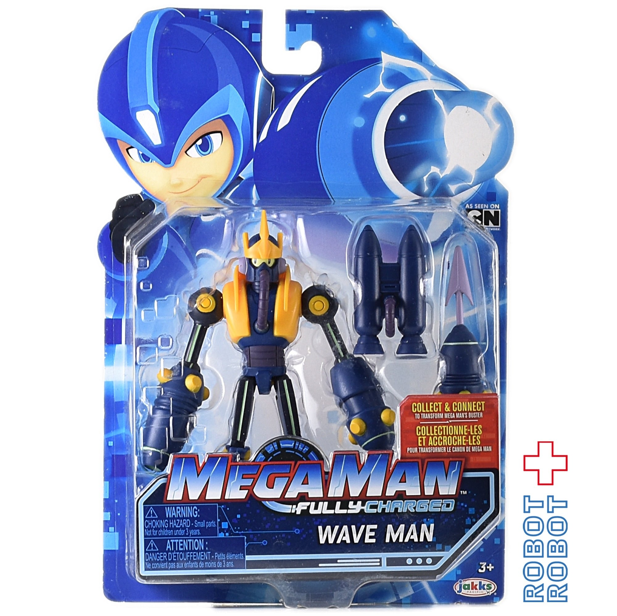 ジャックスパシフィック ロックマン /ウェーブマン 6インチ アクション