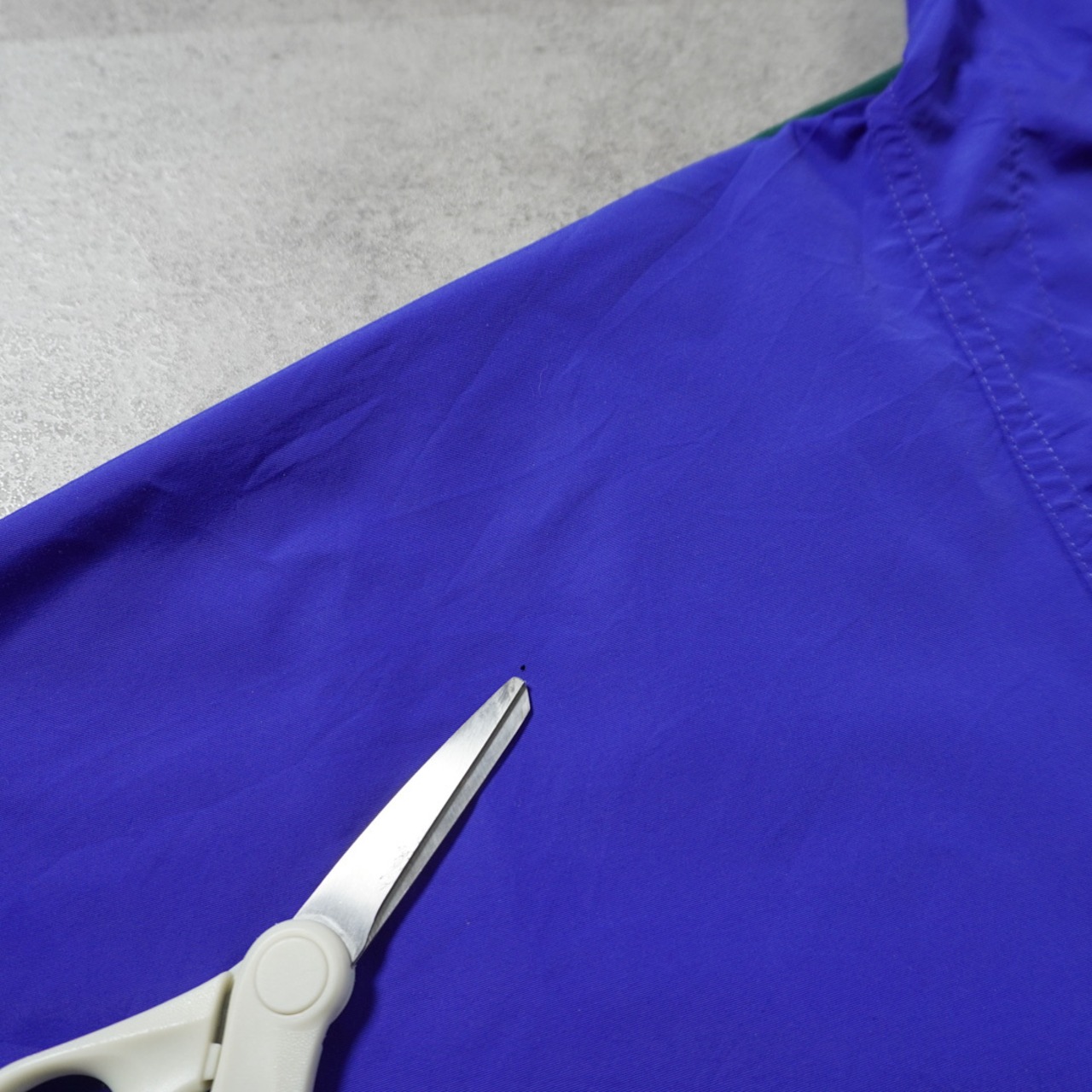 90s L.L.Bean Nylon Anorak "made in USA" blue L 古着 - 12