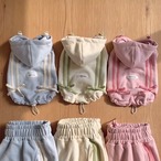 送料無料【DURANG RURANG】RIBBON HOODIE JACKET（new color）