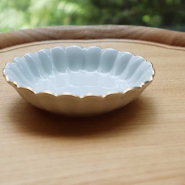 アウトレット】有田焼 錦渕金手塩皿（5型） 100-124 | MARUFUKU