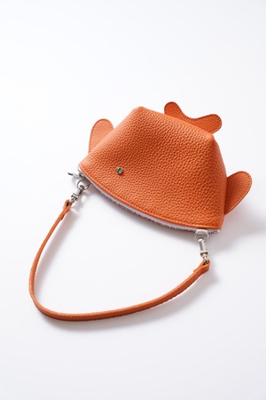 YUMO ｜レザーケース（オレンジ）